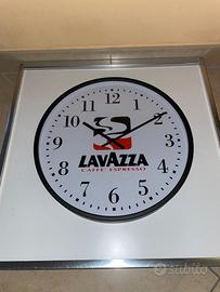 GRANDE OROLOGIO DA PARETE LAVAZZA CAFFE' ESPRESSO