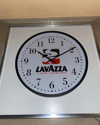 GRANDE OROLOGIO DA PARETE LAVAZZA CAFFE' ESPRESSO