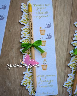 matite piantabili personalizzate 