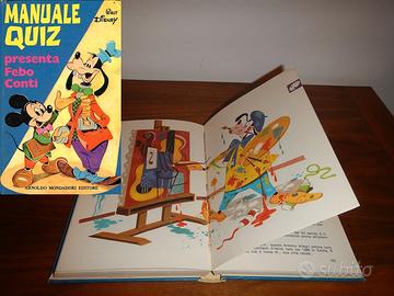 MANUALE QUIZ presenta Febo Conti, Walt Disney 1973