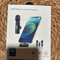 Qhot wireless lavalier microphone