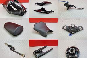 RICAMBI CARENE KAWASAKI NINJA 250 2007 2013