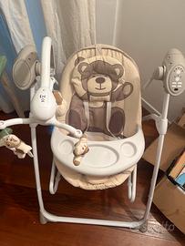 Sedia dondolo Foppapedretti sdraietta musicale