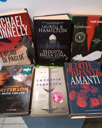 6 libri.  avventura  e.  thriller 