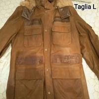 giacca Harmont & Blaine taglia L vera pelle