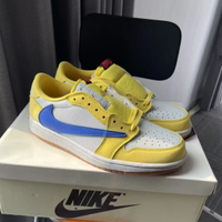 Travis Scott x Jordan 1 Low OG Canary Yellow EU 43