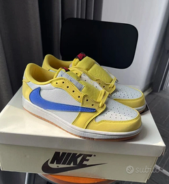 Travis Scott x Jordan 1 Low OG Canary Yellow EU 43