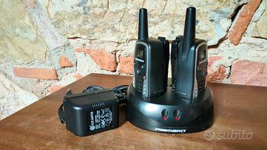 Walkie talkie PMR con base di ricarica