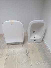 Coppia wc e bidet sospesi ideal standard life a
