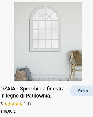 specchio decorativo finestra 