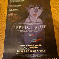Poster Perfect Blue Satoshi Kon Film Anime Nuovo