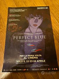 Poster Perfect Blue Satoshi Kon Film Anime Nuovo