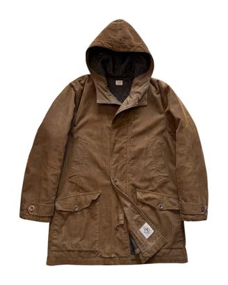 Parka C.P Company Uomo L Marrone Cachi Velluto