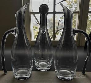 Set di 3 caraffe Swan