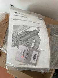 Akrapovic bmw gs bialbero