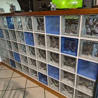 formelle in vetrocemento e zoccoli legno