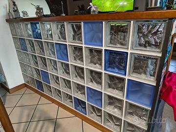 formelle in vetrocemento e zoccoli legno