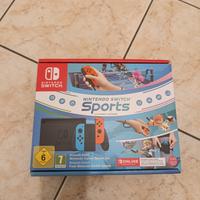 Nintendo switch sports NUOVA + ringfit