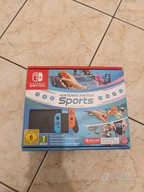 Nintendo switch sports NUOVA + ringfit