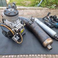 Motore kart Maxter 125 avviamento elettrico 