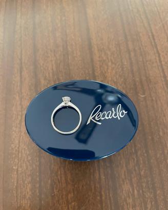 Anello Recarlo diamante 0.464 ct