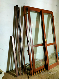 Porta finestra con zanzariera