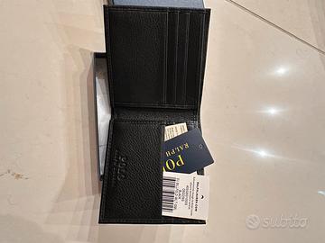 Portafoglio Polo Ralph Lauren pelle nero