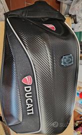 Zaino Conchiglia Moto Rigido REPLICA D.UCATI Nuovo