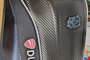 Zaino Conchiglia Moto Rigido REPLICA D.UCATI Nuovo
