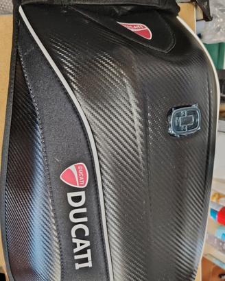 Zaino Conchiglia Moto Rigido REPLICA D.UCATI Nuovo