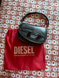 Borsa Diesel in pelle nera