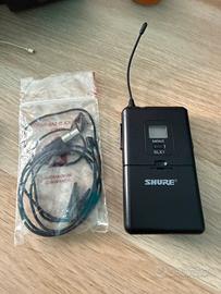 Sistema wireless Shure SLX1 -microfono ad archetto