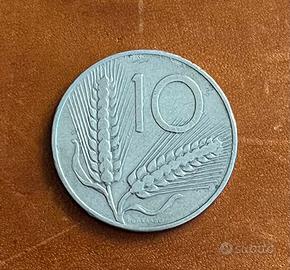 moneta di 10 lire 1951