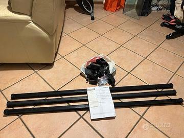 3 BARRE PORTAPACCHI KIT FIORINO QUBO