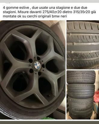 Gumme e cerchi 21 per bmw x5