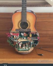 chitarra con presepe