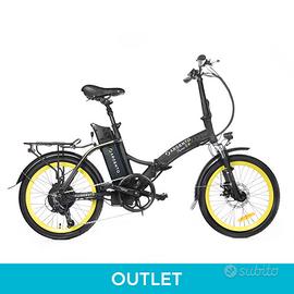 E-bike bici elettrica Argento Piuma S+ LEGGERE