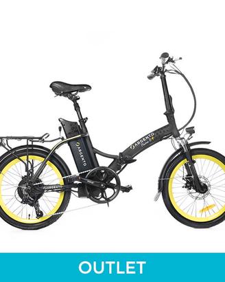 E-bike bici elettrica Argento Piuma S+ LEGGERE