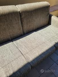 Divano 3 posti con doghe