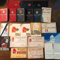Lotto documenti Regno e fascista. Diplomi, tessere