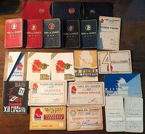 Lotto documenti Regno e fascista. Diplomi, tessere