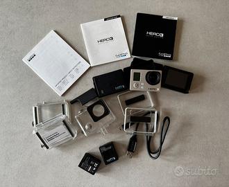 Gopro Hero 3 con accessori