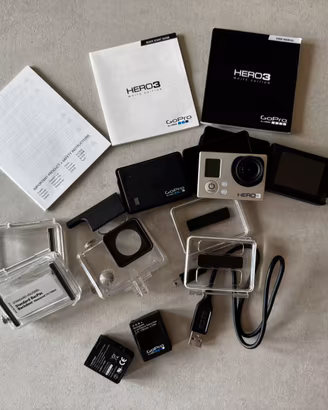 Gopro Hero 3 con accessori