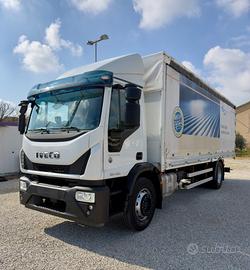 Iveco Eurocargo ML180E32/P CASSONE CENTINE E TELO