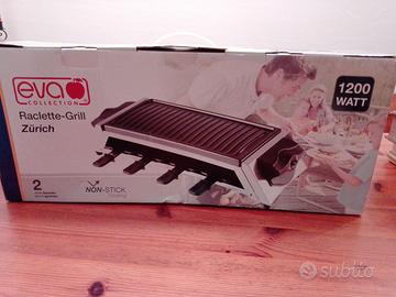 RACLETTE GRILL 1200W EVA ANTIADERENTE