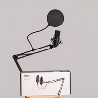 🎙️ Microfono a condensatore con braccio