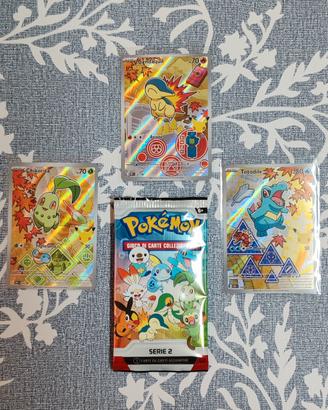 Trio starter Johto Pokémon
