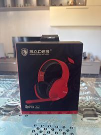Cuffie da gaming stereo SADES Spirits