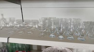 bicchieri di vario genere