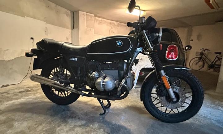 Moto Bmw R65 epoca FMI 1984